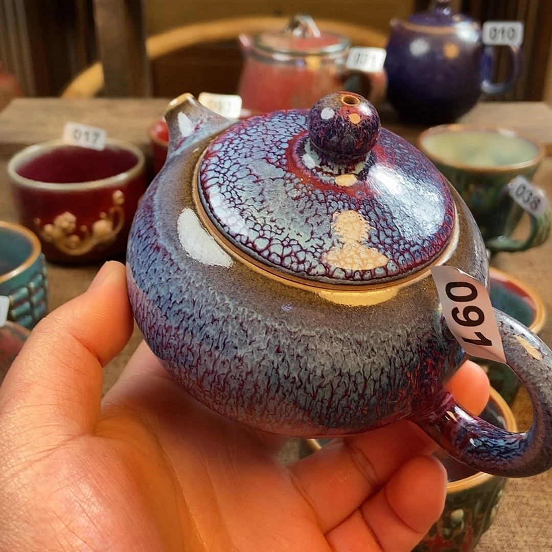 摆件用****9钧瓷主人杯杯
