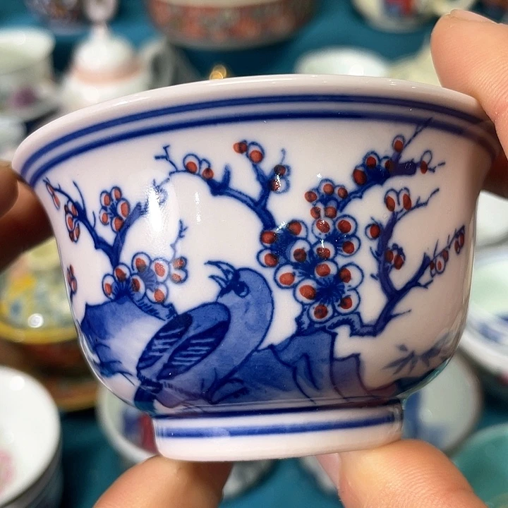 景德镇陶瓷艺术主人杯1234