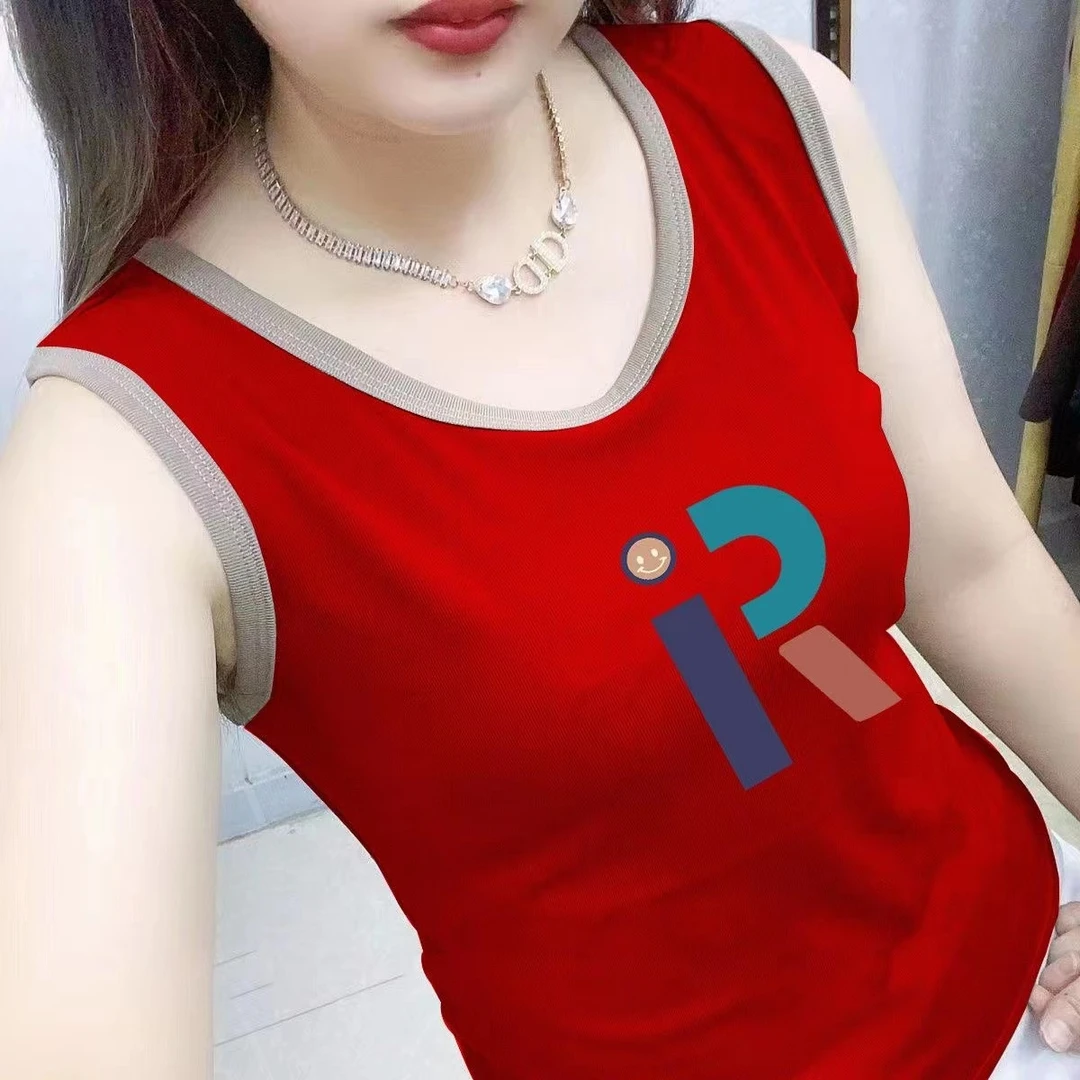 纯棉夏季新款小背心西装修身内搭打底无袖吊带t恤女百搭外穿ins潮