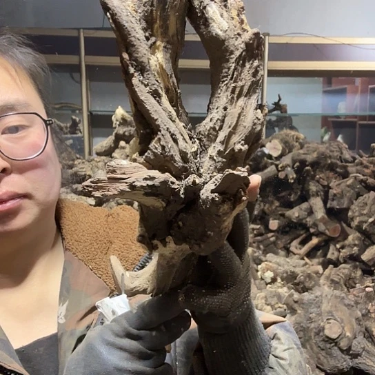 香榧木用****0火琉璃的毛料摆件