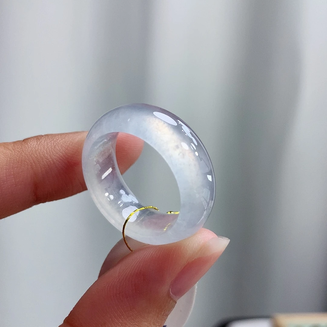 未镶嵌戒指翡翠1516圈