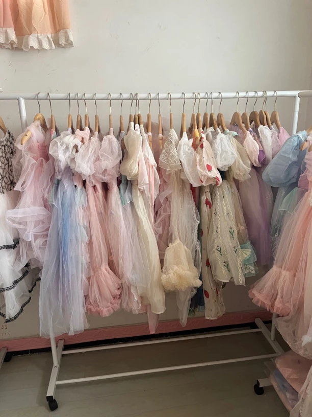 童装女童连衣裙洋气夏季