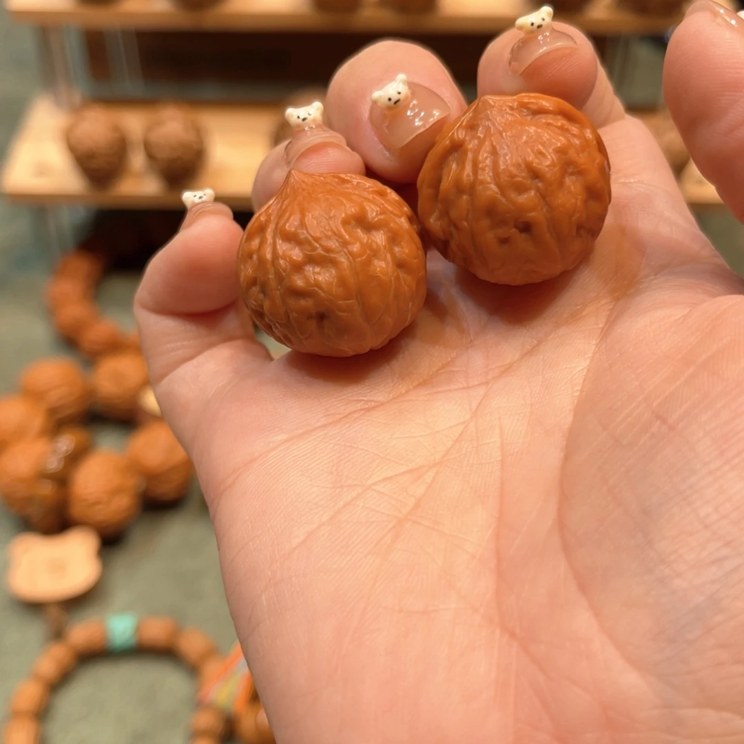 把件文玩核桃小瓷娃娃