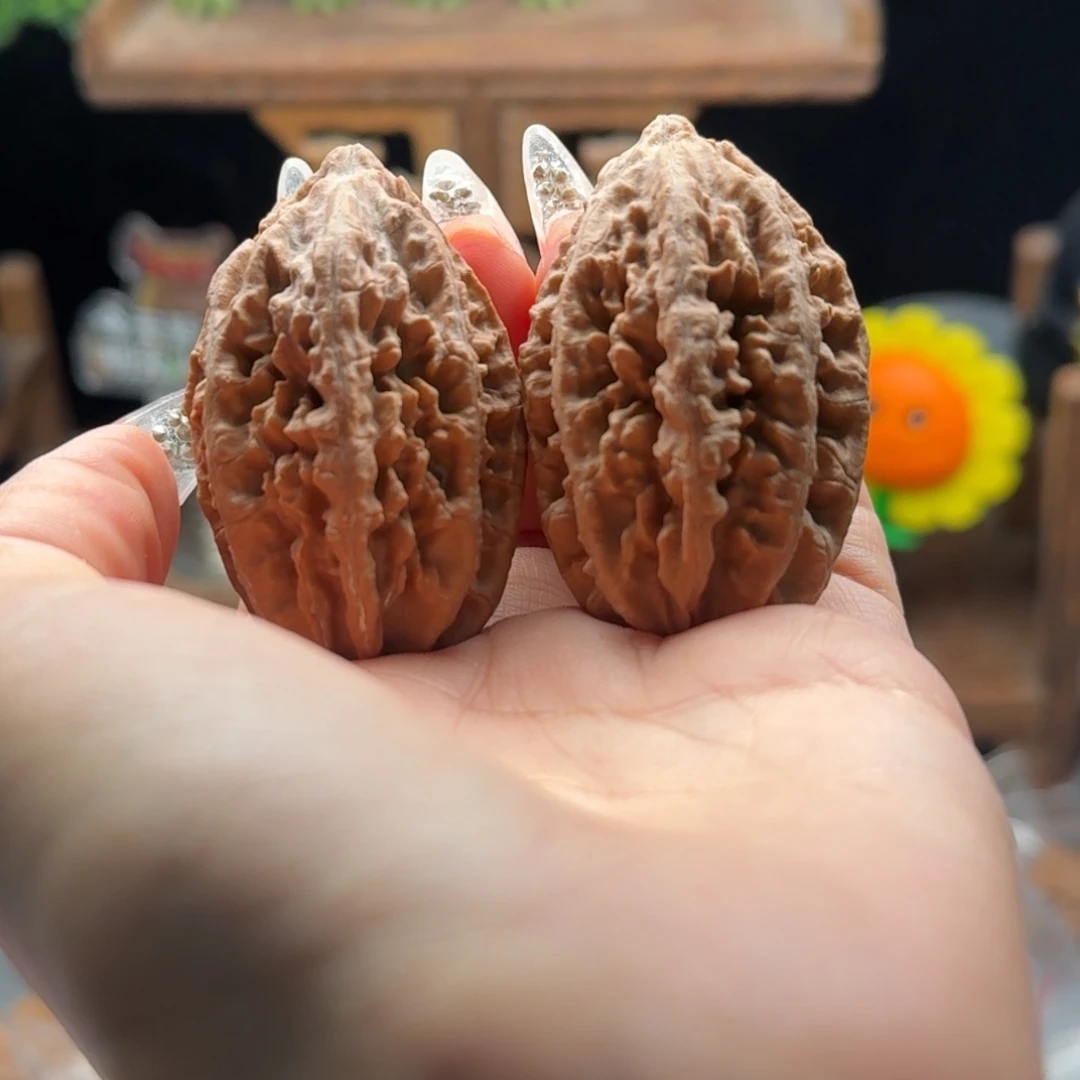 文玩核桃把件关东木子楸百核49