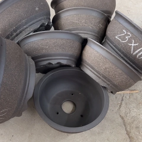 紫砂花盆100-8。