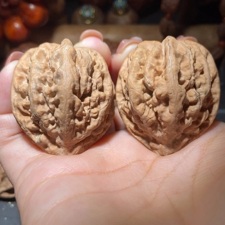 把件文玩核桃东北楸子小雪11