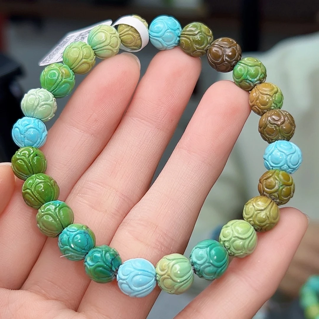 绿松石珠宝奇石未镶嵌