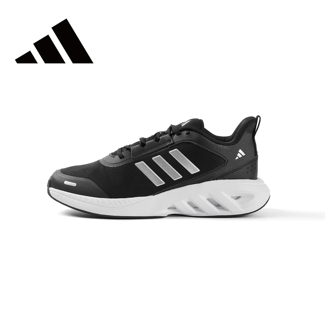 adidas阿迪达斯舒适休闲低帮男女同款跑步鞋JP9778、JP9779