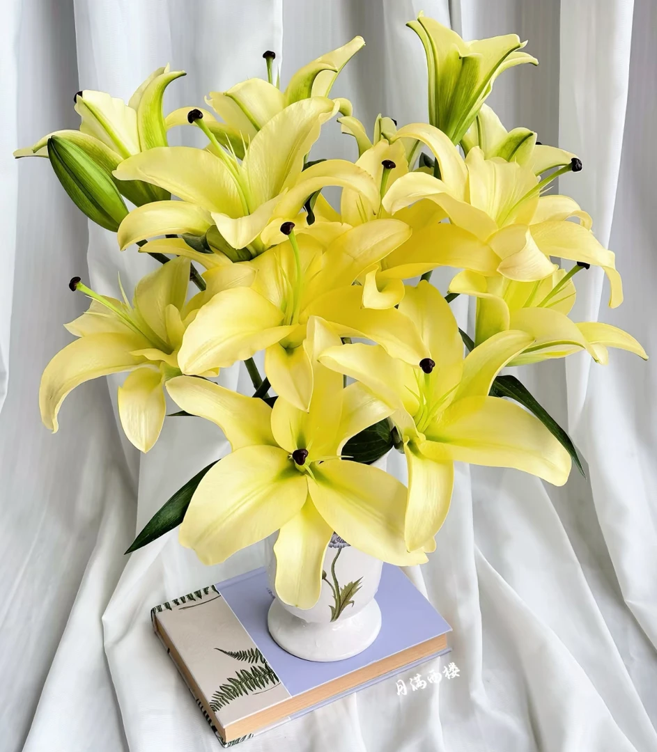 【黄色香水百合】浓香型 黄百合 收到鲜花需醒花 云南爆品鲜花