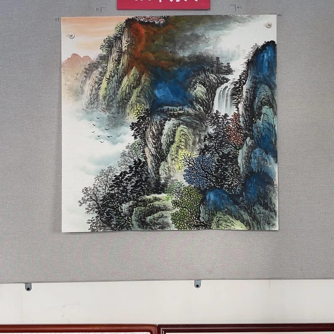 国画山水画作品欣赏10