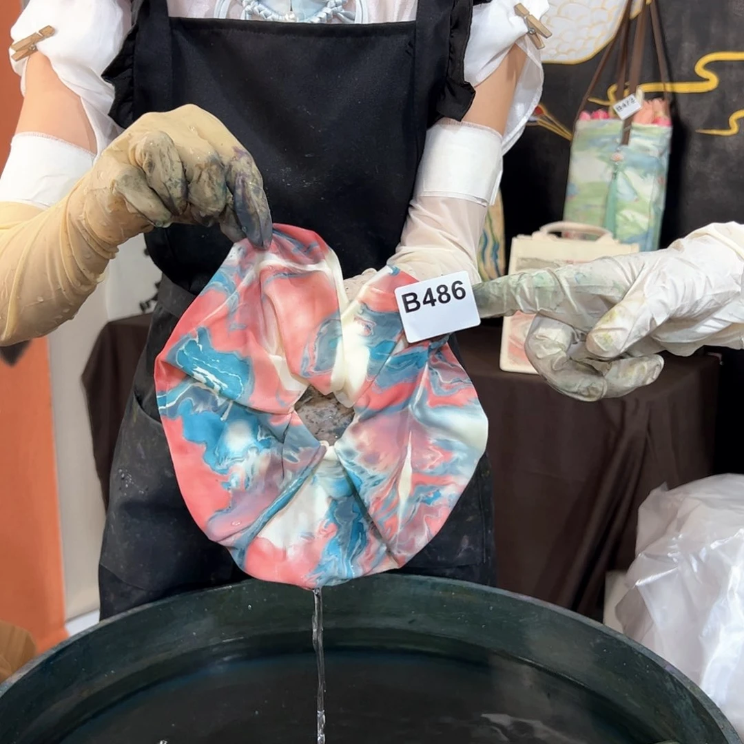 486瑶池仙境圆饼发圈