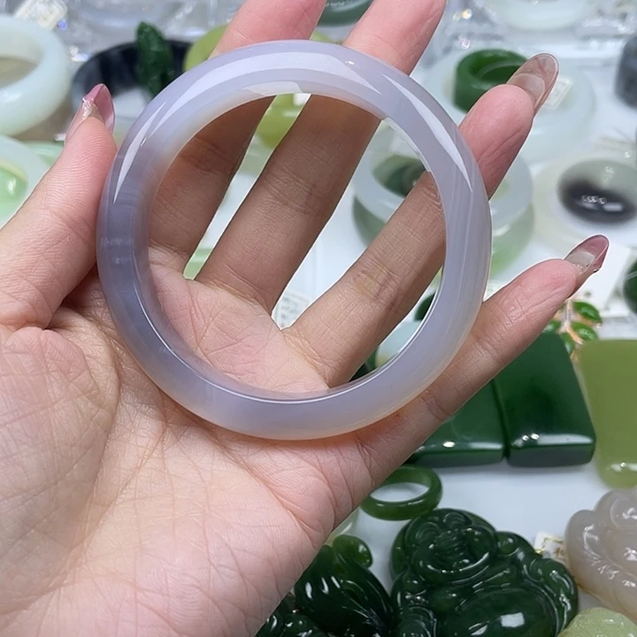 玛瑙/玉髓手镯58未镶嵌