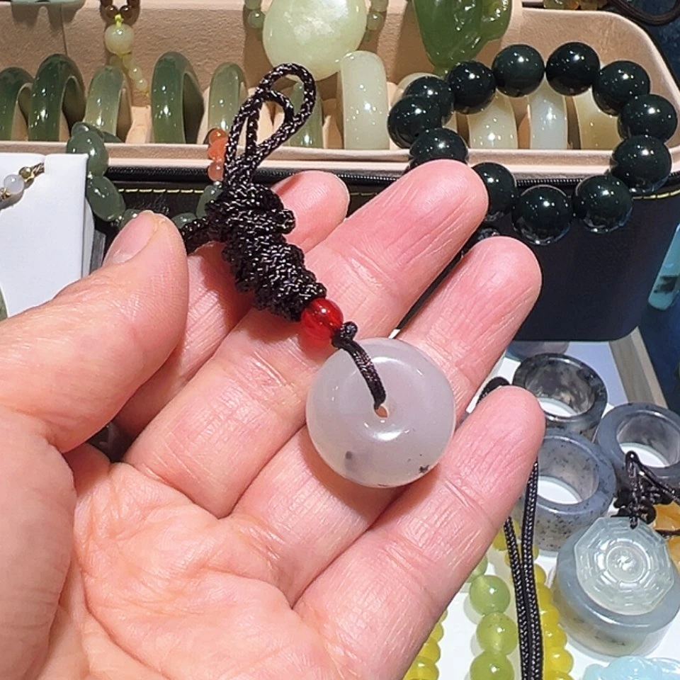 【闪购商品】未镶嵌蛇纹石玉戒指