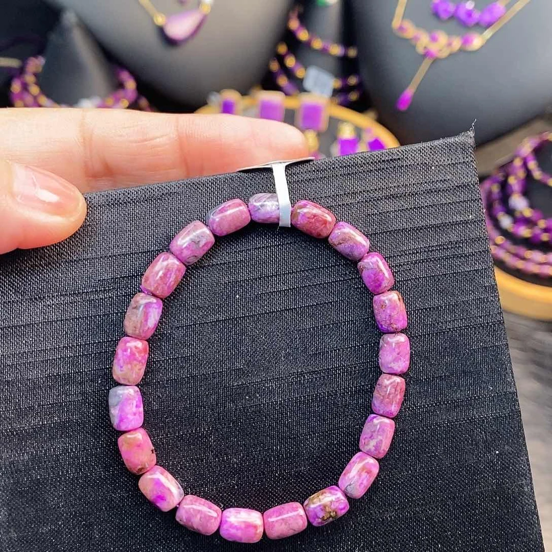 苏纪石（舒俱来）未镶嵌手串