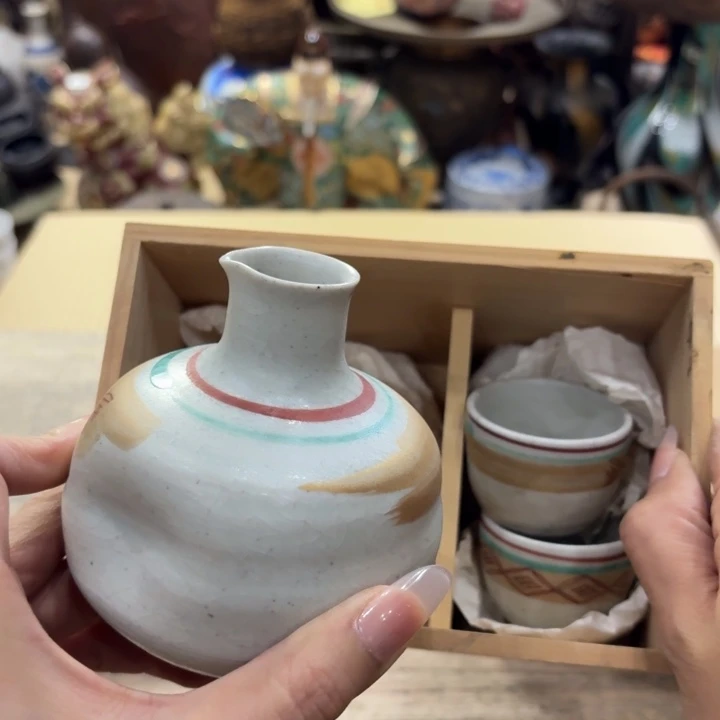 陶瓷古美术置物摆件