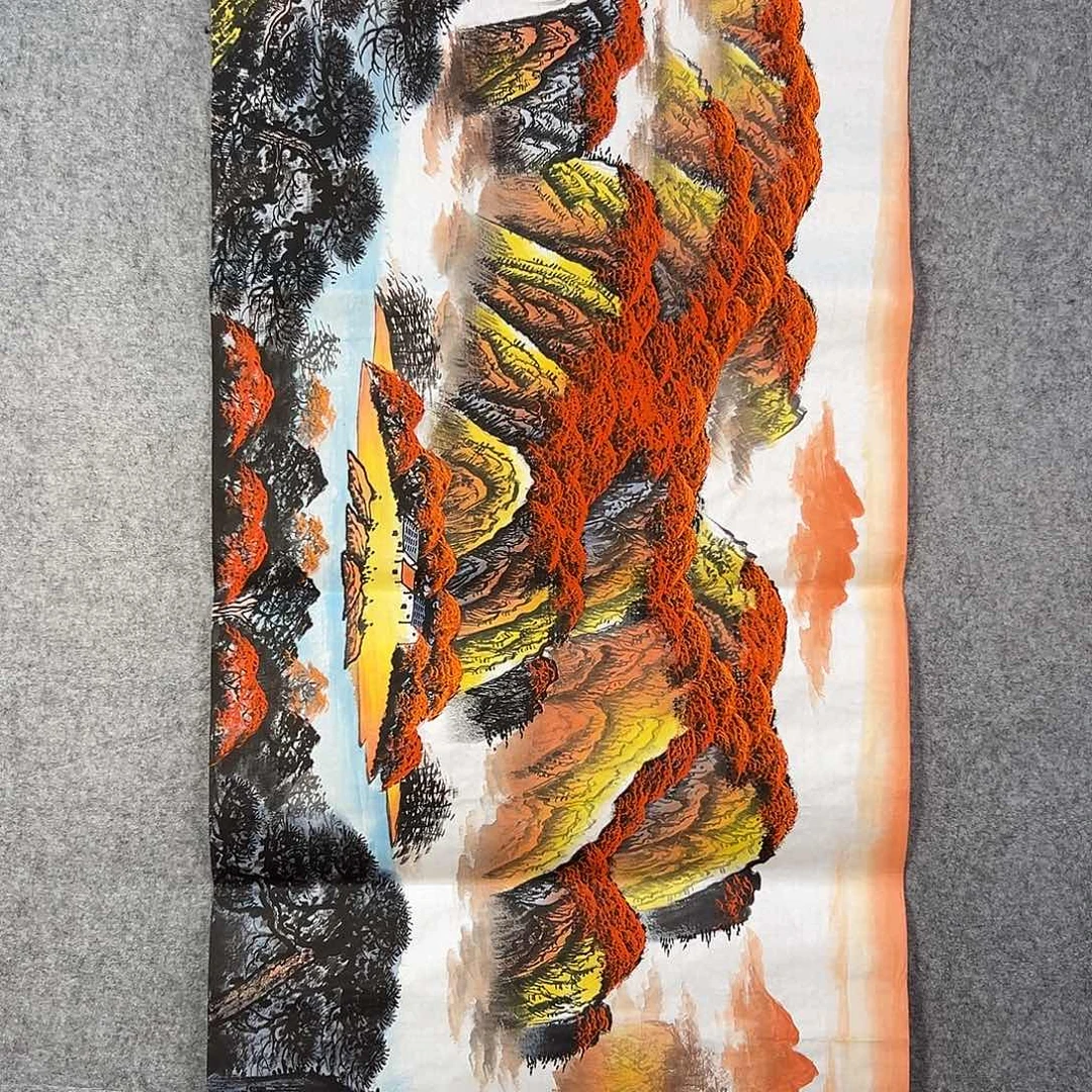 国画669 牡丹等植物生长于这里生长