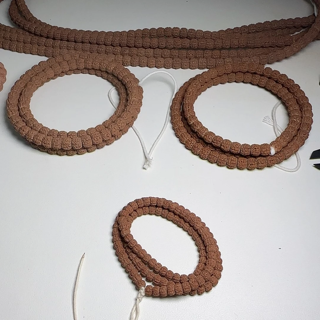 雪***嘴金刚菩提吊坠魔丸108。7➕