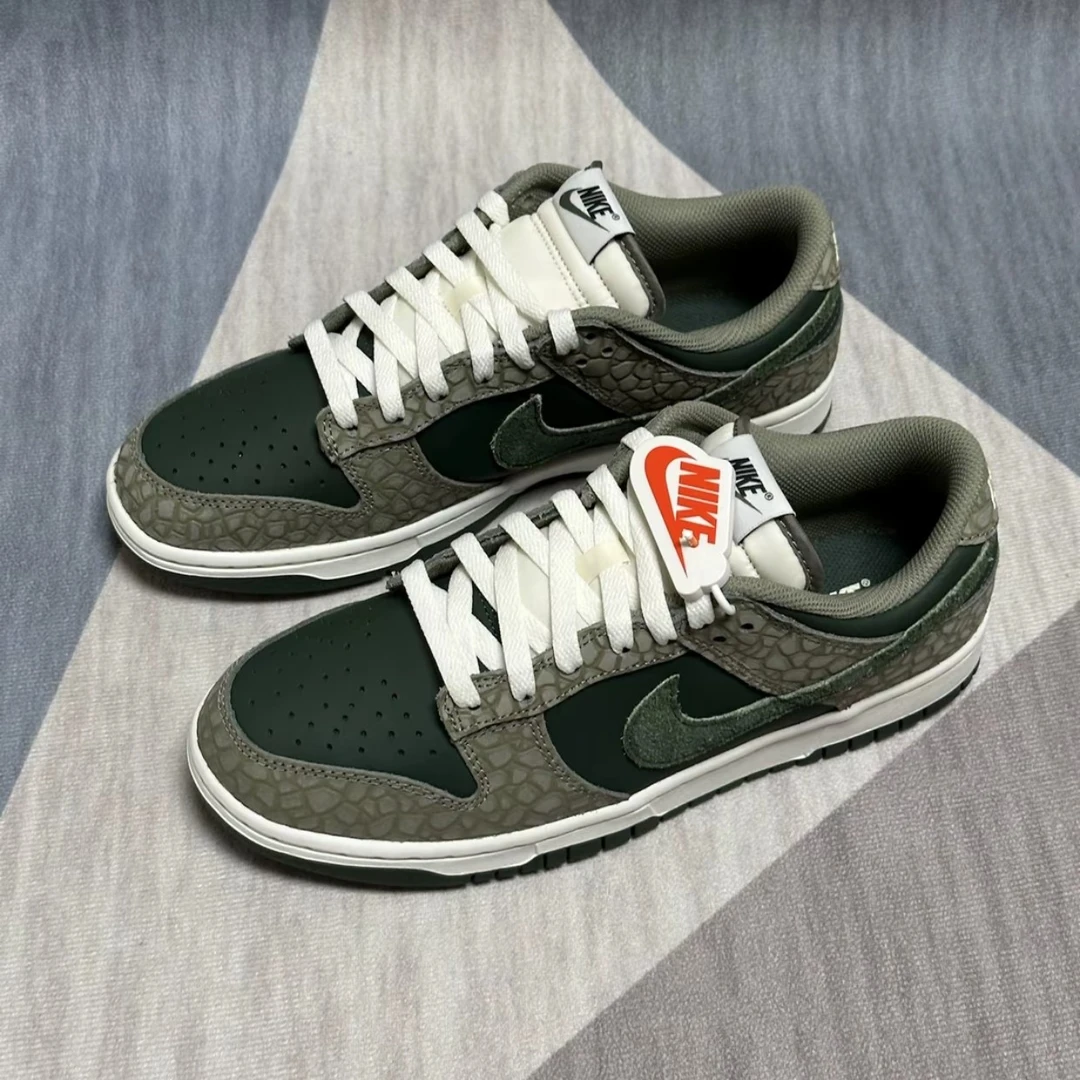 Nike Dunk Low 绿色男子运动休闲复古舒适潮流低帮板鞋HF4878-053