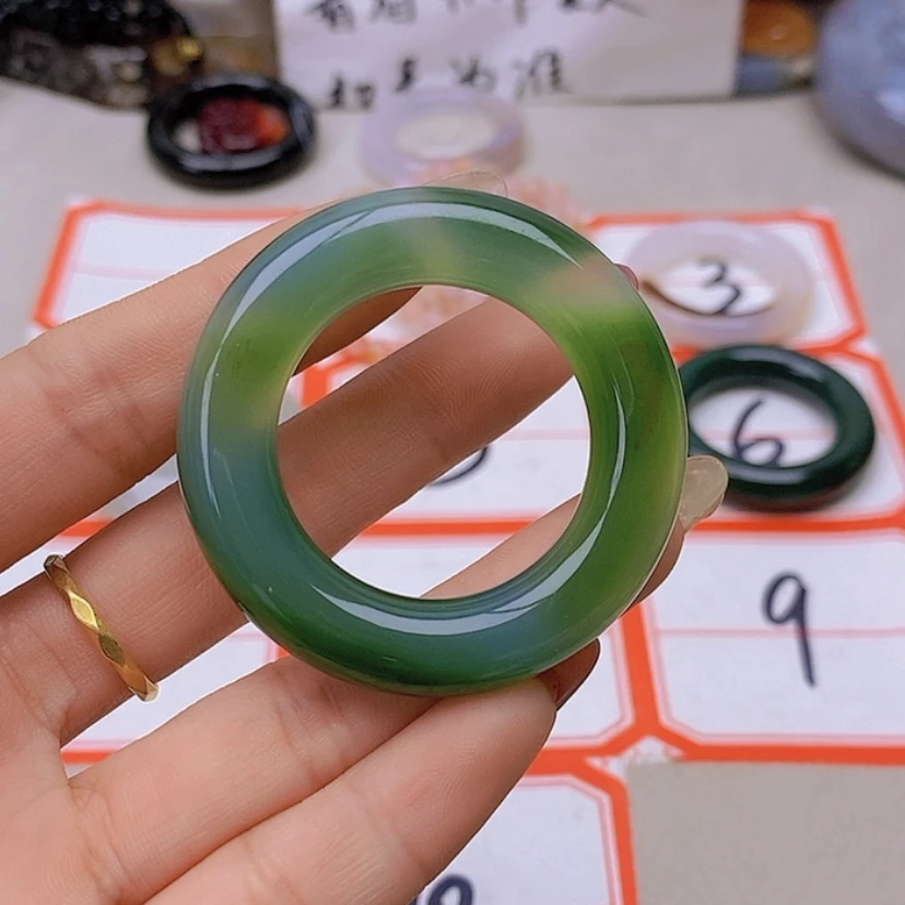 【闪购商品】未镶嵌玛瑙/玉髓珠宝半成品闲**士