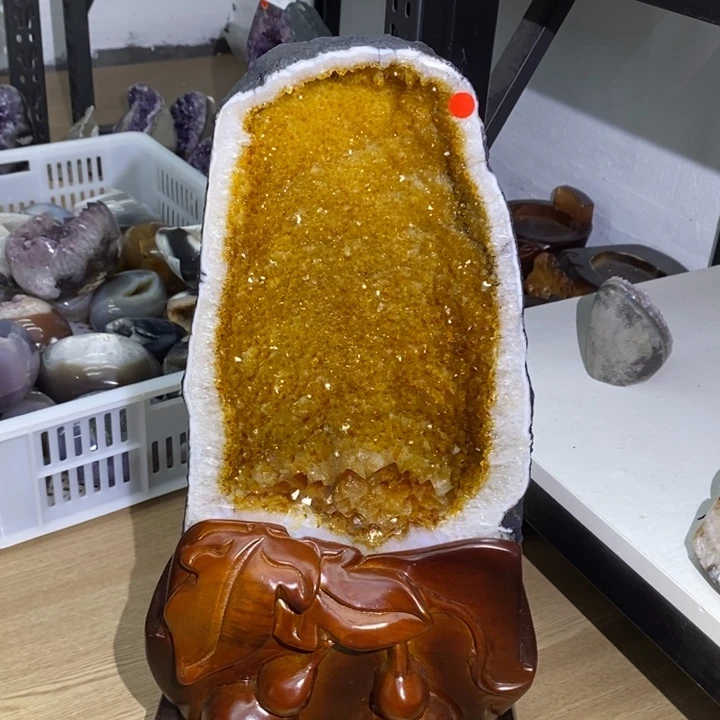 大型摆件(非配饰)紫晶未镶嵌