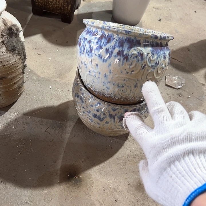 紫砂花盆花盆花盆