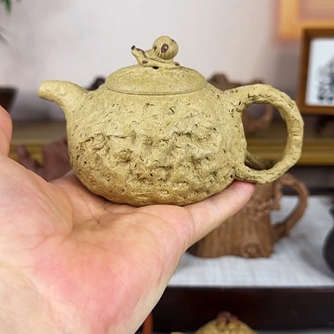 紫砂茶壶守***方宜兴紫砂工艺美术