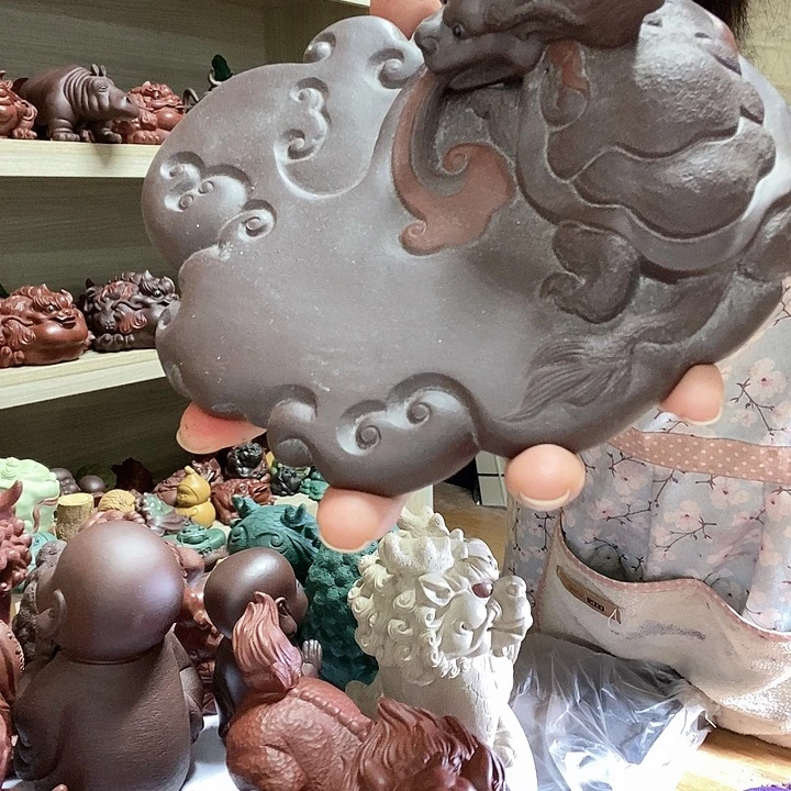 众***务紫砂茶宠宜兴紫砂壶托