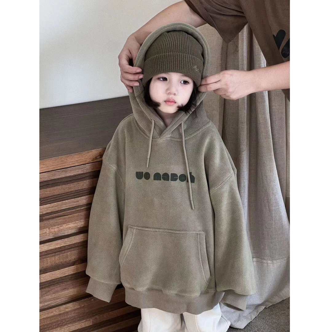 【清仓福利】九九子-韩国设计师款连帽卫衣 V714