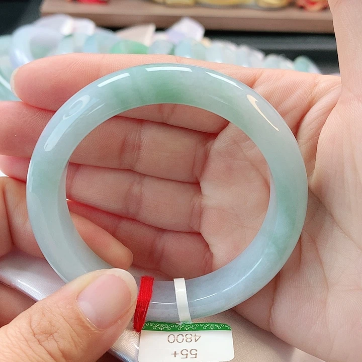 未镶嵌手镯翡翠55正