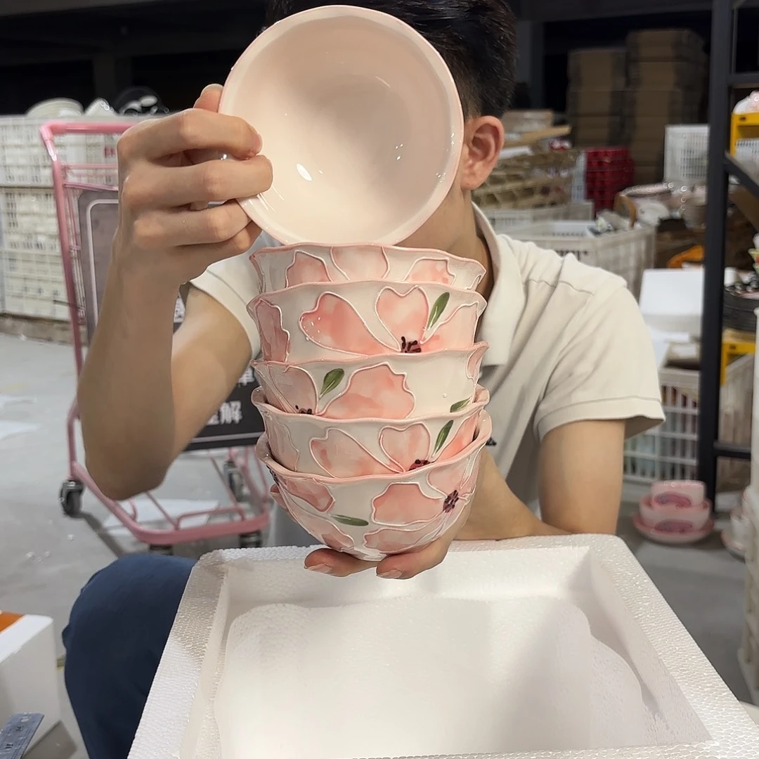 瓷微瑕陶瓷餐具釉下彩