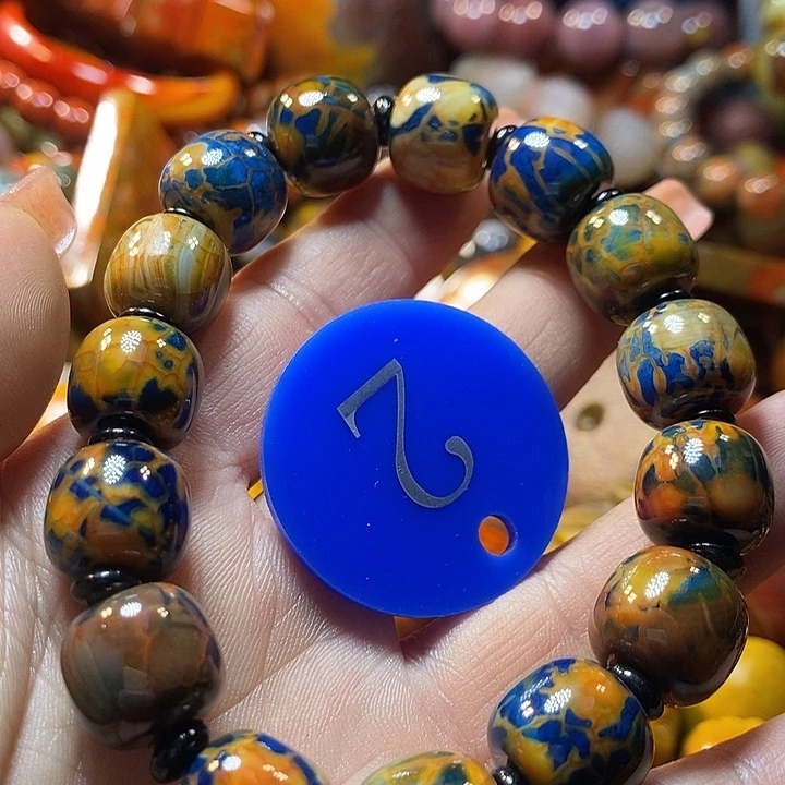 花***。玛瑙/玉髓未镶嵌手链