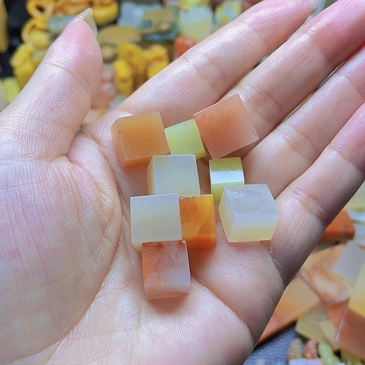 青田石印石陈*安小方块