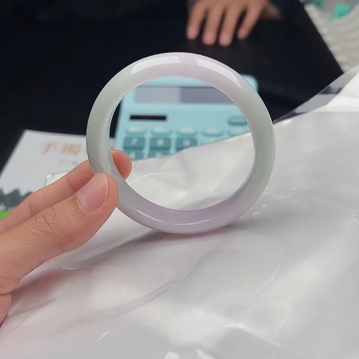 翡翠未镶嵌手镯5859 17