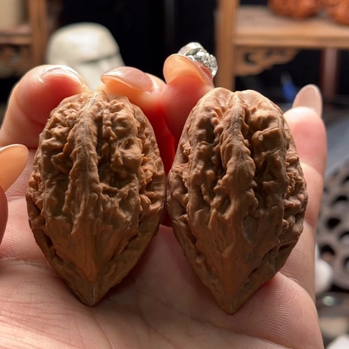 文玩核桃把件楸大胖62