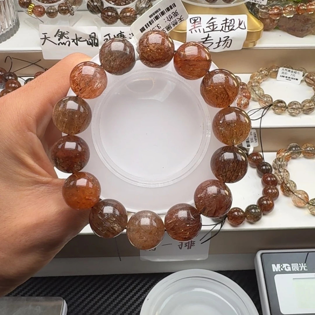 未镶嵌水晶手链黑金超七多样性发其一