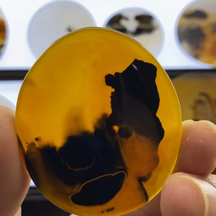 玛瑙/玉髓合金颈饰