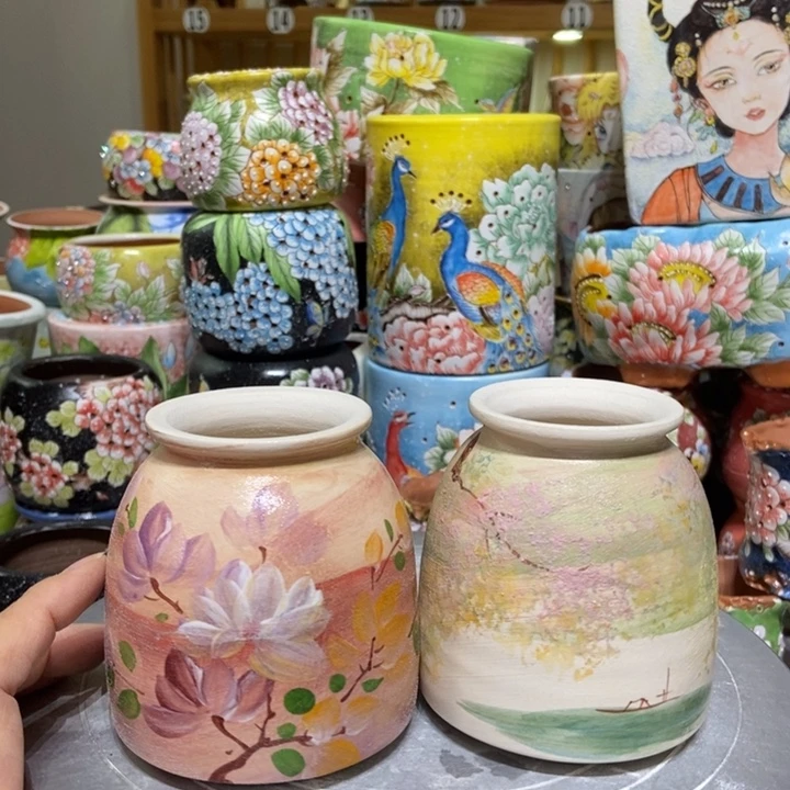 景德镇艺术手绘作品