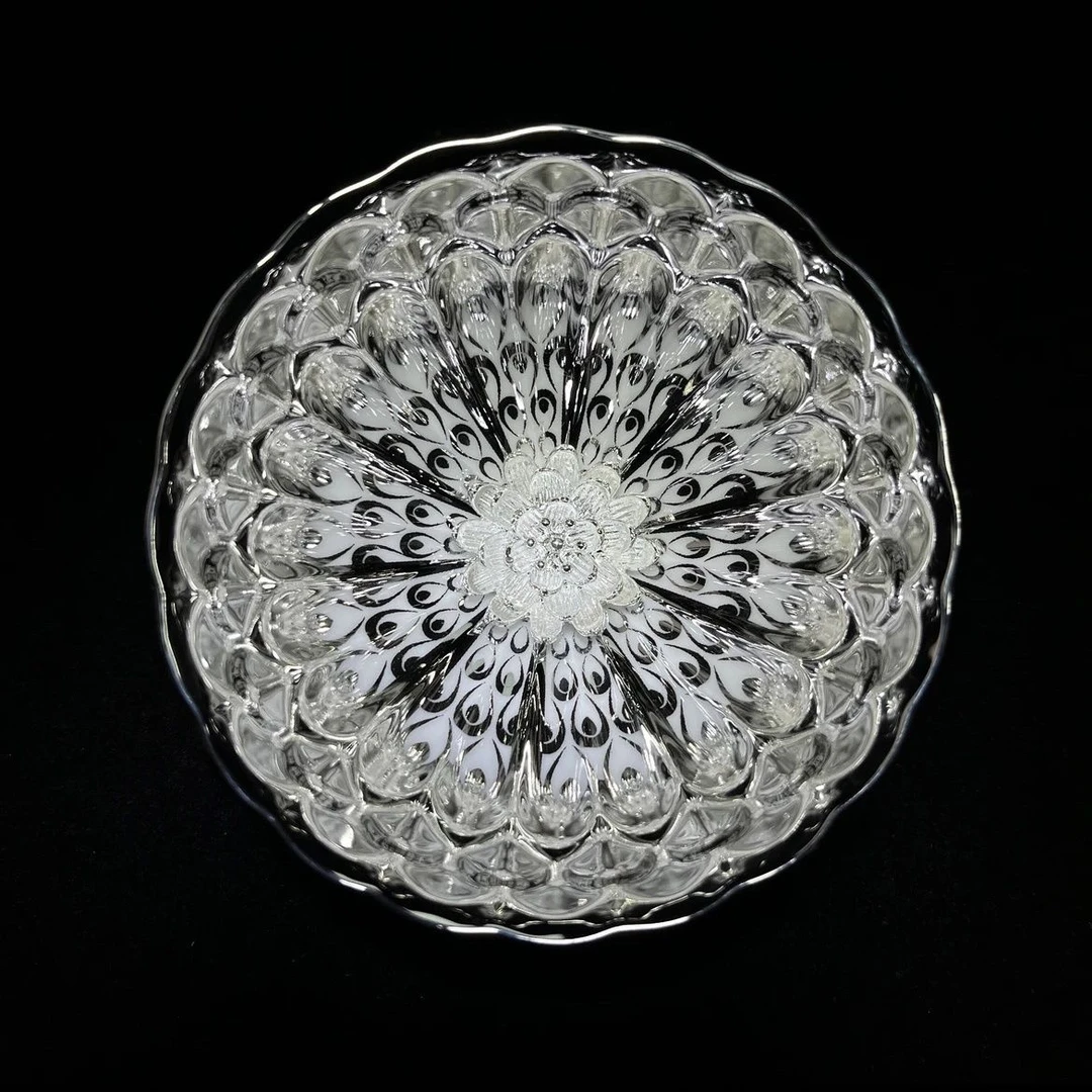 A【冰清玉洁银莲花杯】高端主人杯手工陶瓷杯无礼盒