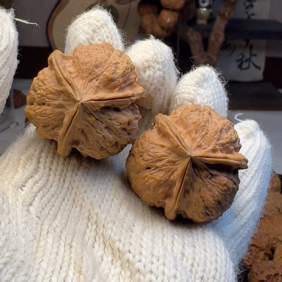 把件文玩核桃37.2尺寸 有修