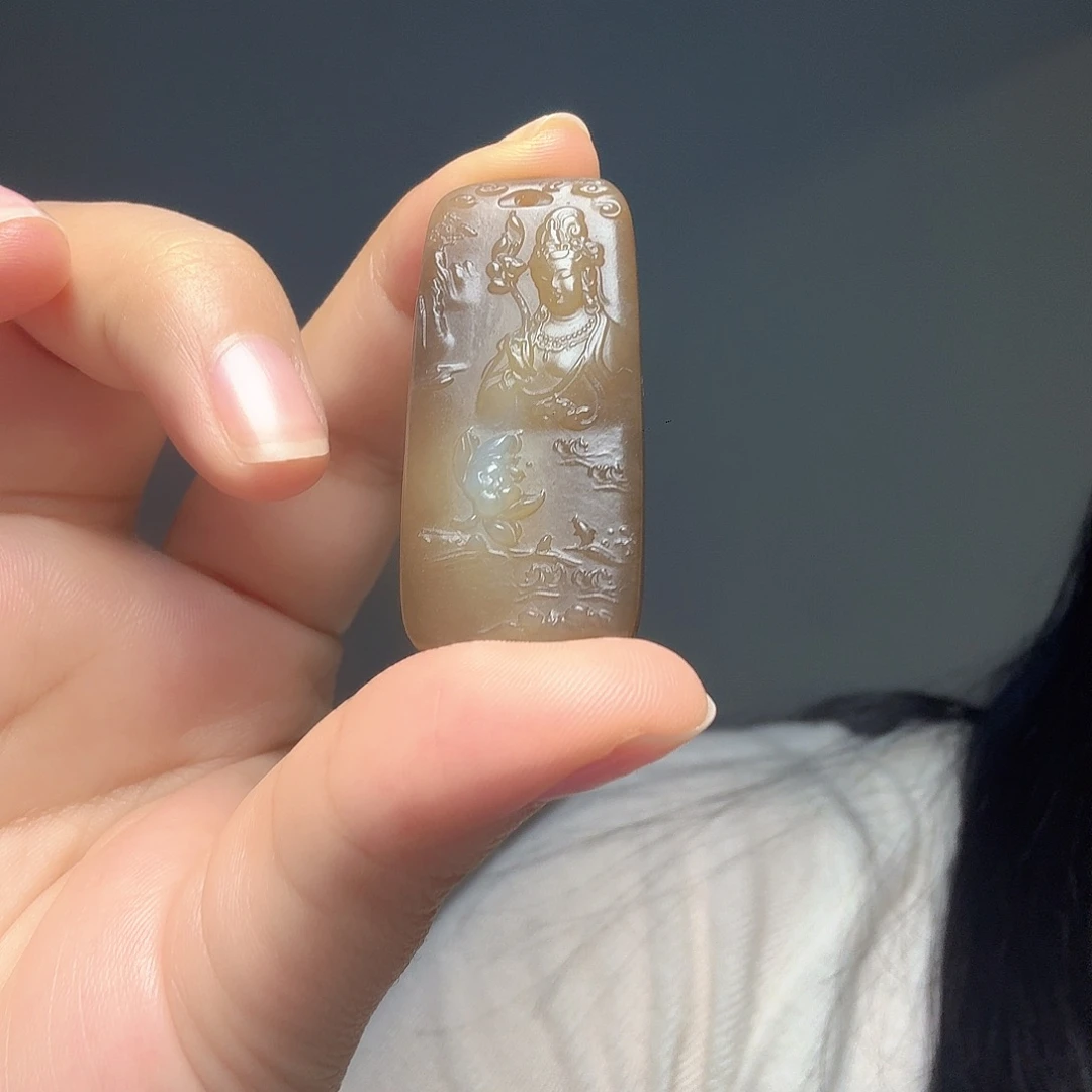 和田玉（糖玉）未镶嵌颈饰