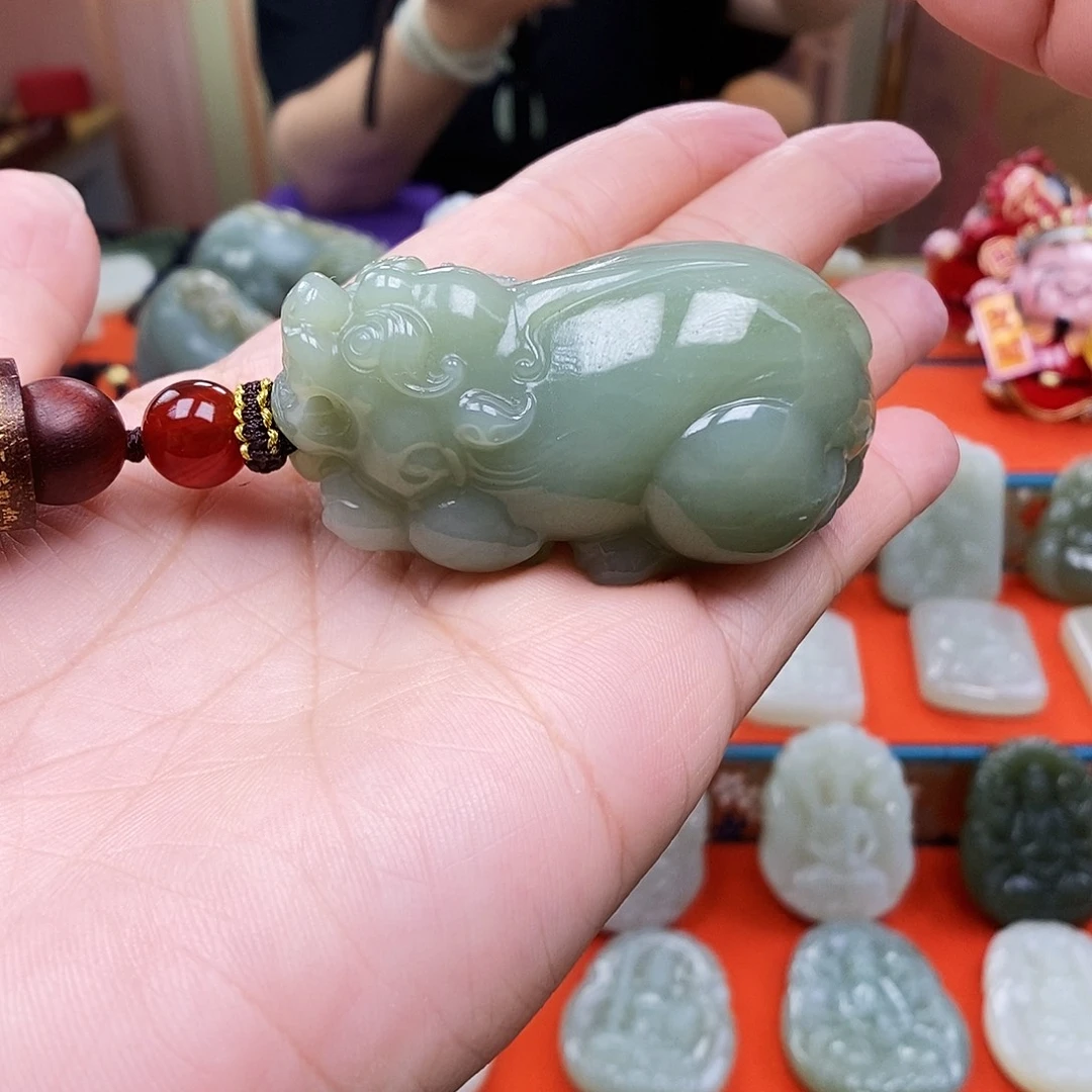 颈饰未镶嵌和田玉@**@