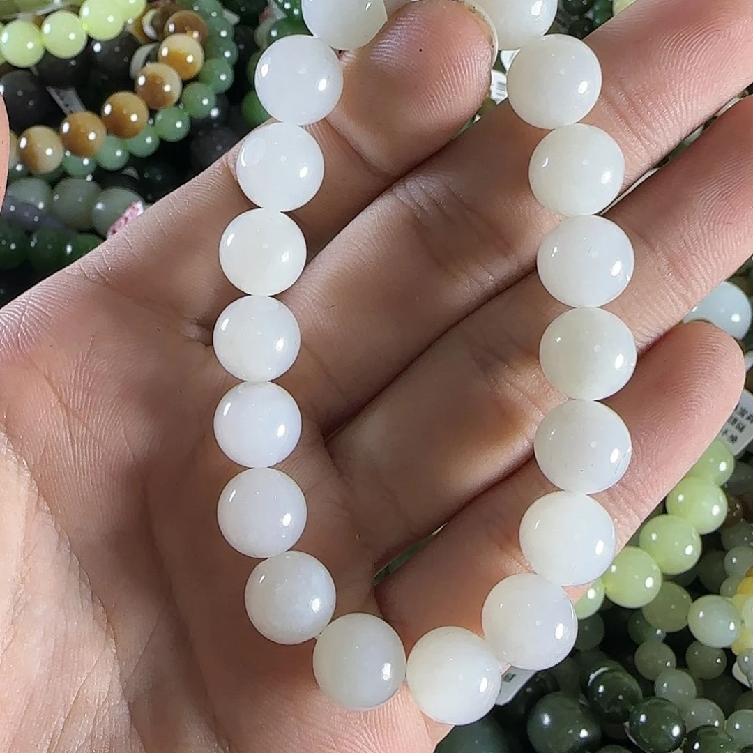 和田玉手链未镶嵌157