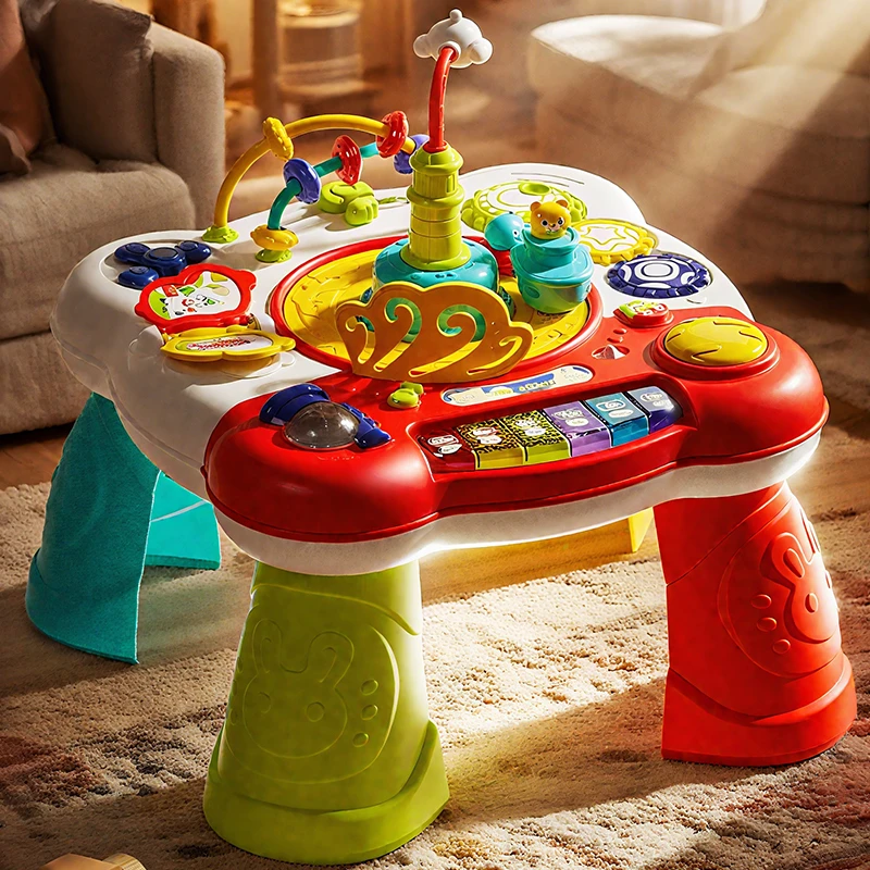 早教益智多功能宝宝游戏桌玩具适合6个月以上生日礼物儿童学习桌