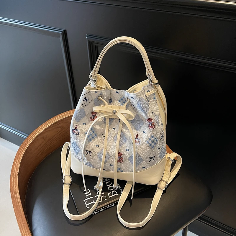 -ZSYGBB-小众设计时尚百搭学院风双肩包秋季新款高级感单肩斜挎包