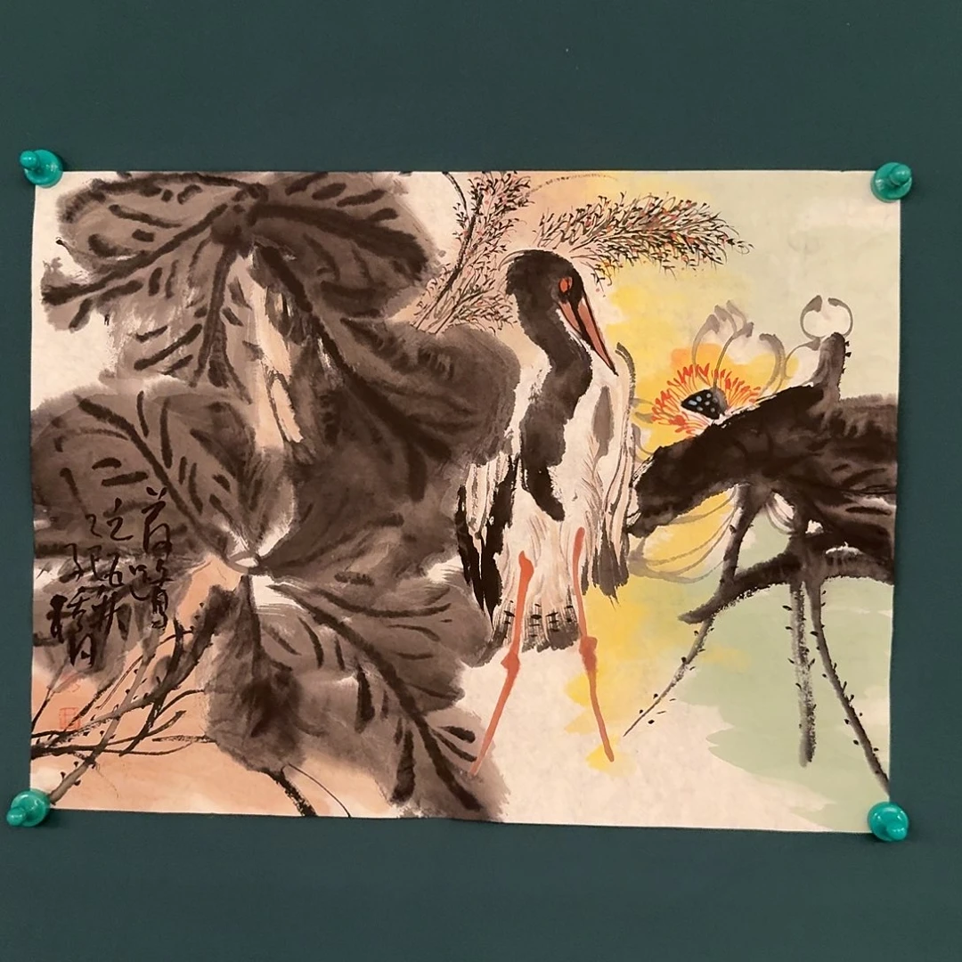 国画徐老师作品画作