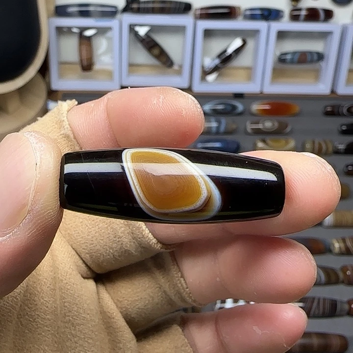 玛瑙/玉髓合金颈饰