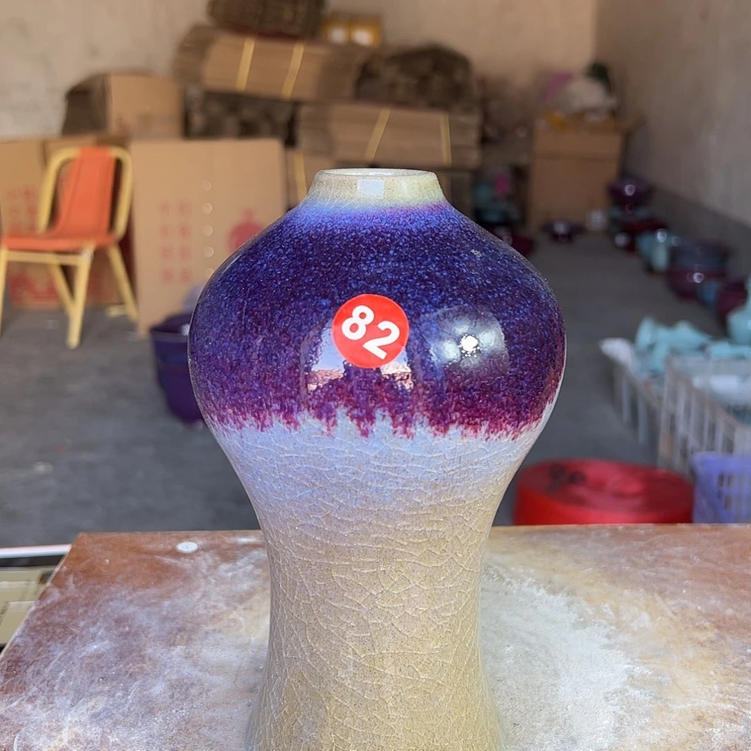 摆件郑家钧窑摆件微