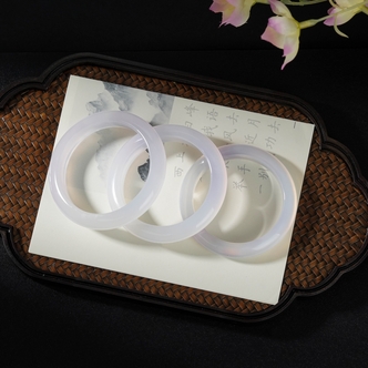 【云上叙】玉髓手镯-多样性发其一-9×6mm-V48398-
