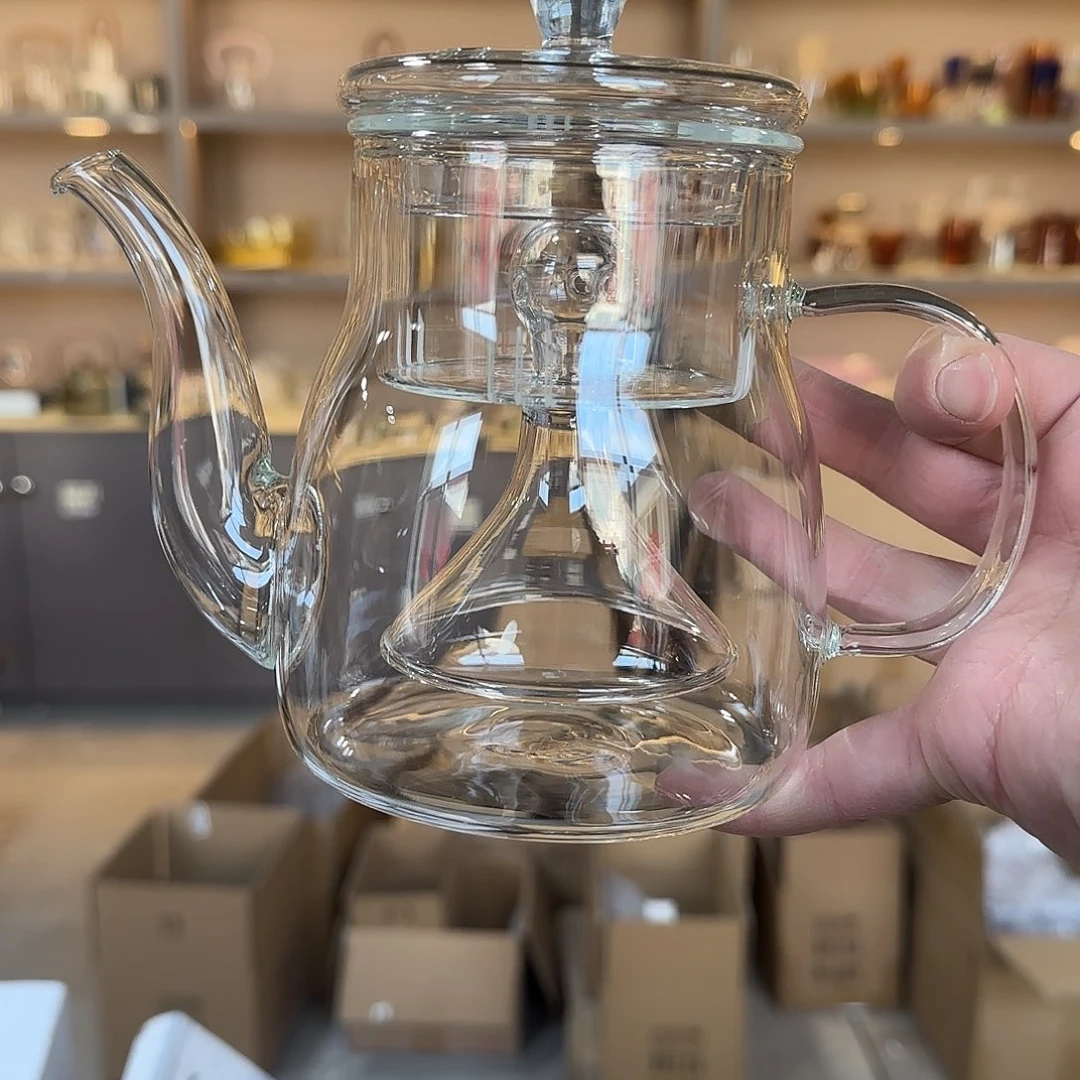 829蒸茶壶高硼硅玻璃杯周边1