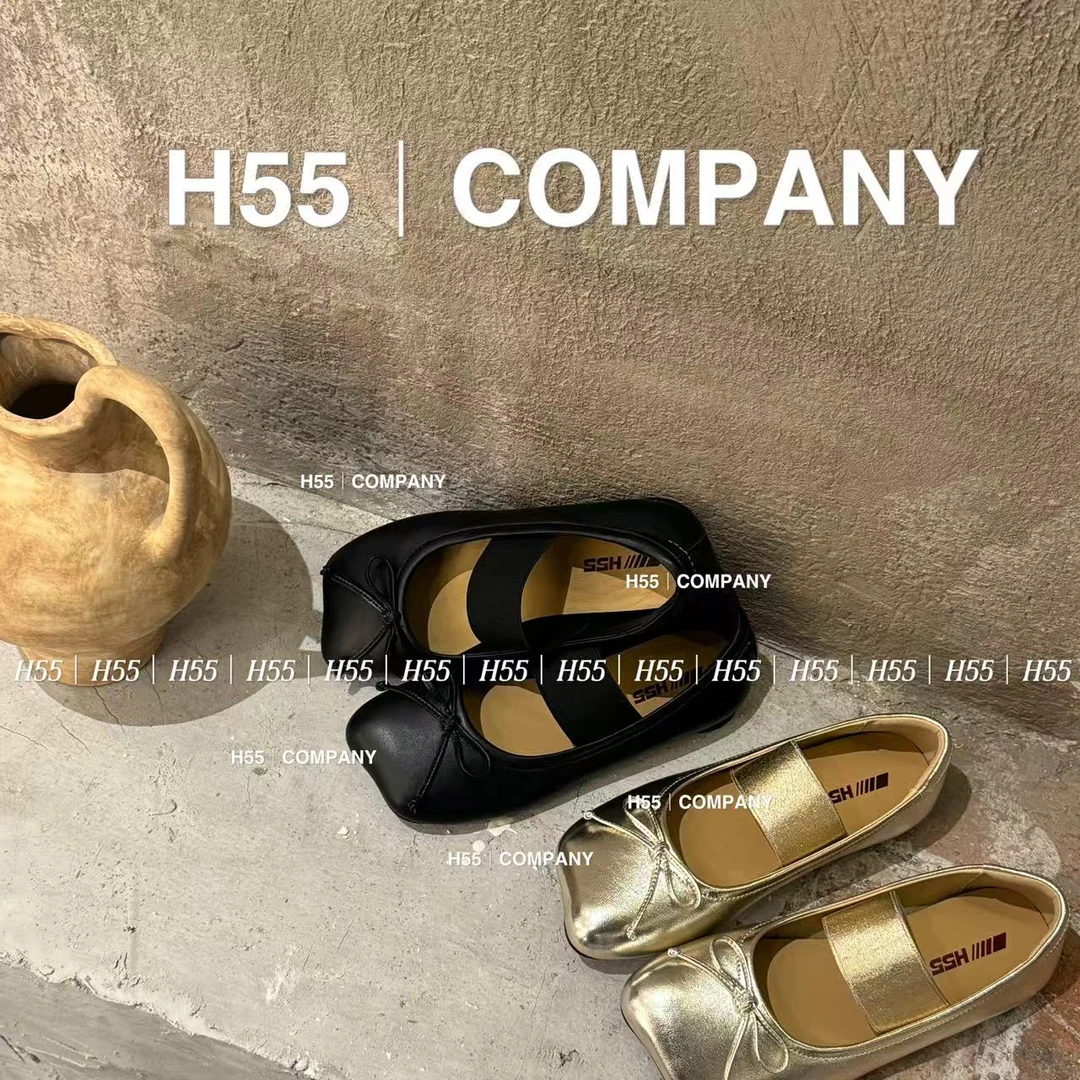 【韩笑专属】H55-缓存经典-高定版m6小苹果鞋头芭蕾鞋2.5cm03-2586